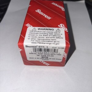 LS Starrett No. 657H Swivel Post Snug Box (Box ONLY), U.S.A.