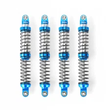 112mm Aluminum Threaded Shock Absorber Oil Damper for FMS 1/10 FCX10 LC80 Blue