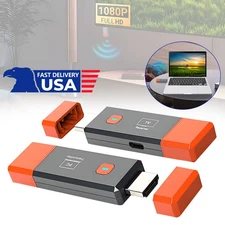 Wireless HDMI Extender Kit 1080P 60Hz 5G Transmission Auto Sync No Setup PC TV