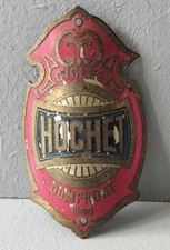 ANCIENNE PLAQUE Publicitaire,DE Vélo " CYCLE HOCHET " DOMFRONT ( ORNE) À Voir 