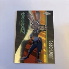 2025 Topps Chrome Disney Zootopia Icons Judy Hopps ZI-1