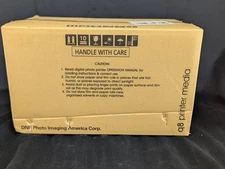 Sealed NEW DNP Q8 8X10 Printer Photo Paper - 2 Rolls