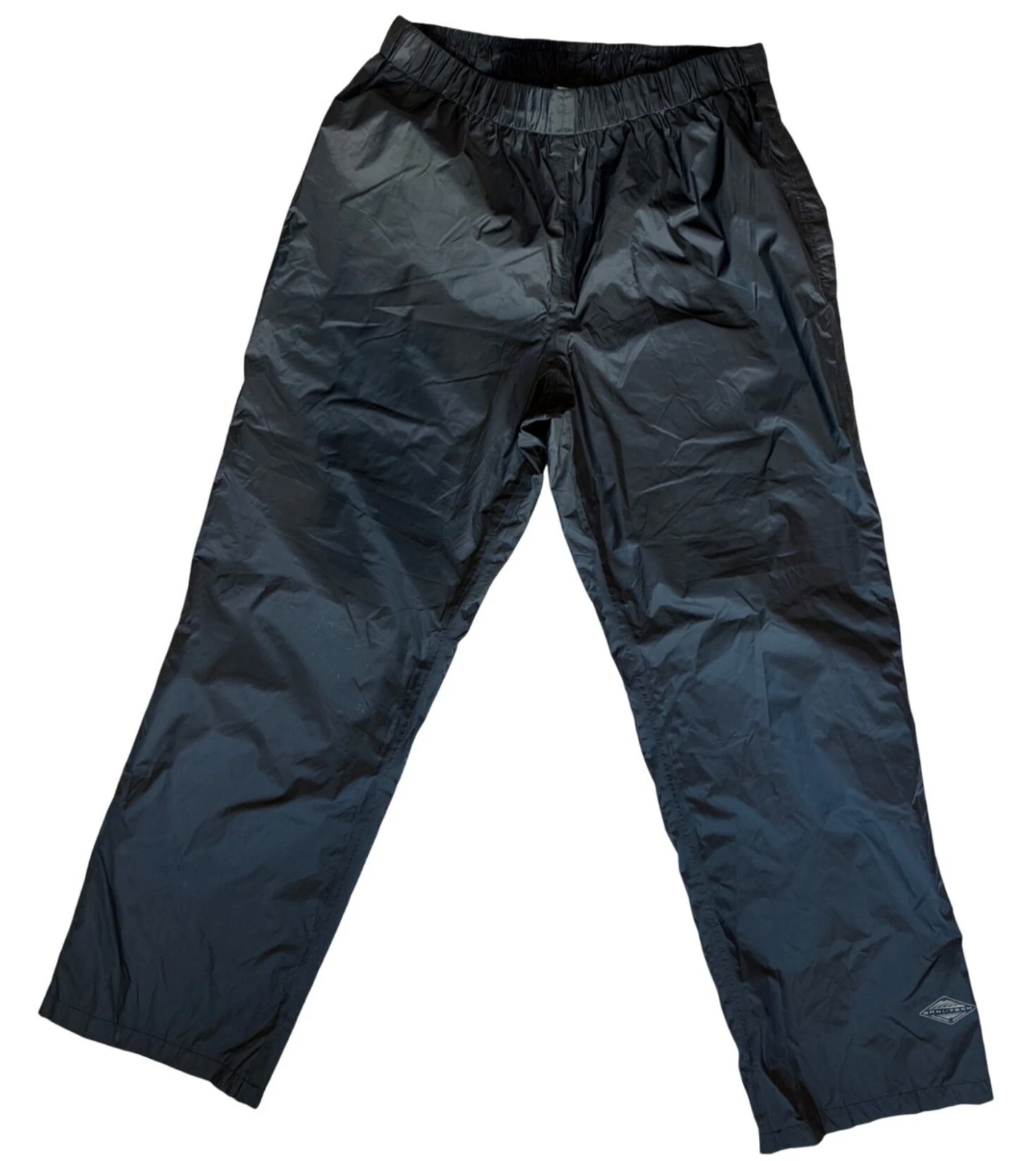 Columbia Nylon Pants Mens Size XL Omni-Tech Waterproof Rain Golf Packable