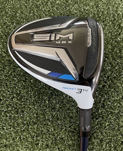 Taylormade SIM Max Rocket 3-Wood 14 Mens RH - Fujikura Ventus Blue FW6X X-Stiff - Picture 4 of 11