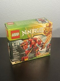 LEGO Ninjago 70500 Kai's Fire Mech with Minifigures & Instructions & Box