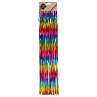 Lametta Regenbogen GläNzend Glatt 50Cm - Weihnachtsschmuck