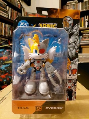  Jakks DC x Sonic The Hedgehog Tails as Cyborg  5'' Action Figure New Wave 