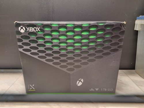Xbox Series X 1TB EMPTY BOX ONLY With Foam Inserts, Manual, Controller Sleeve