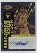 2022-23 Panini Flux Hot Stock Signatures Max Christie #HSS-MAX Auto 1d3o
