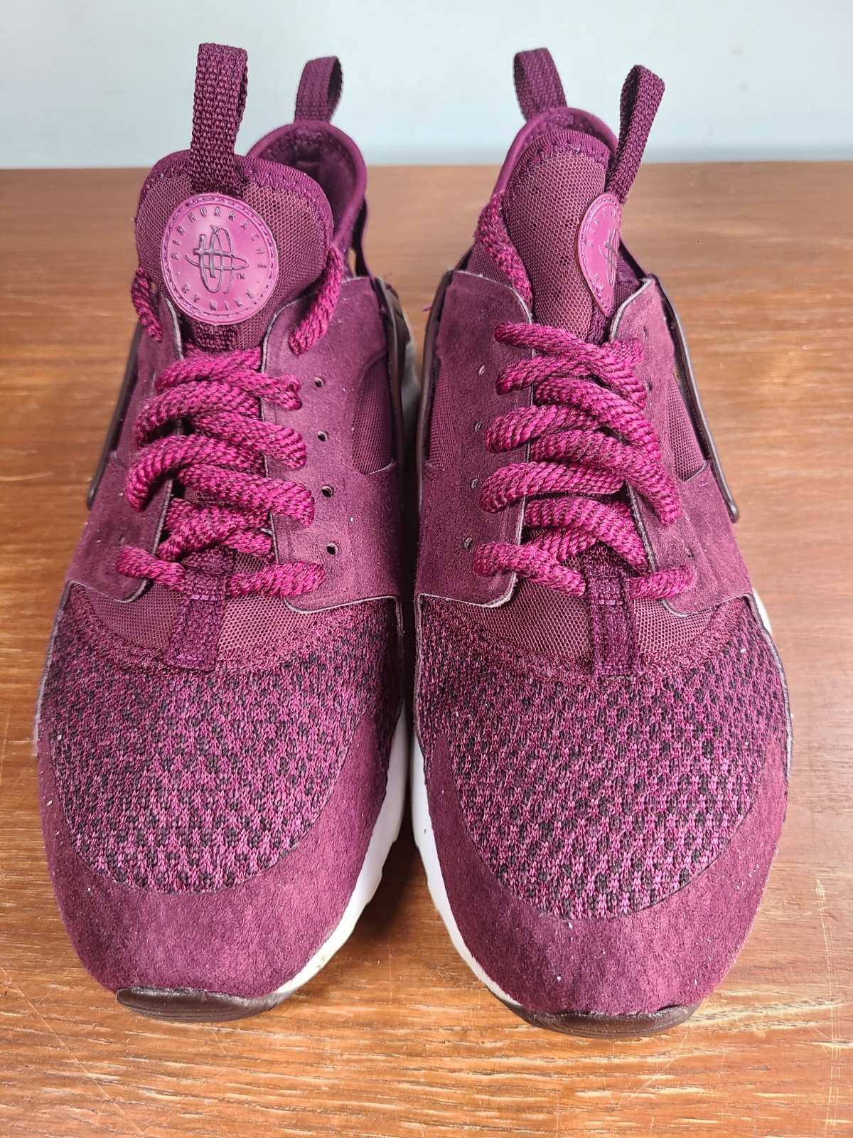 Nike Air Hurache Run Ultra Maroon Red Shoes Youth… - image 3