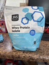 365 Whole Foods Market Whey Isolate Vanilla 32oz 25g Protein Serving Exp 1/27