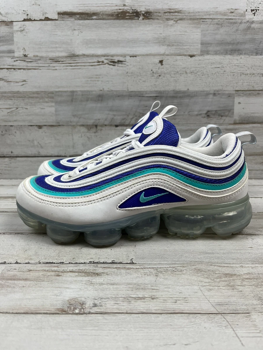 Nike Air VaporMax 97 GS White Indigo Burst AQ2657 100 Size 6Y