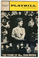 Vintage 1968 PRIME of Miss JEAN BRODIE Helen Hayes Theatre PLAYBILL Zoe Caldwell