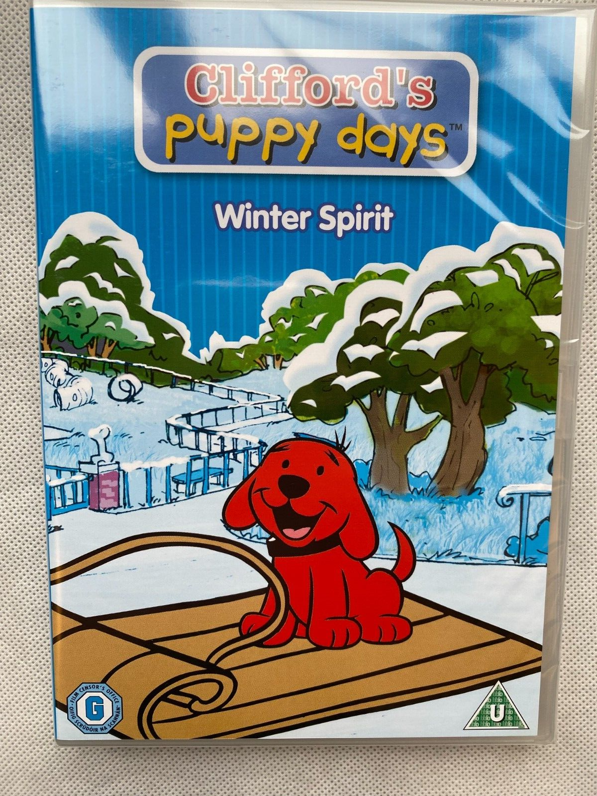 Clifford The Big Red Dog Clifford's Puppy Days Winter Spirit - DVD UK Sealed!