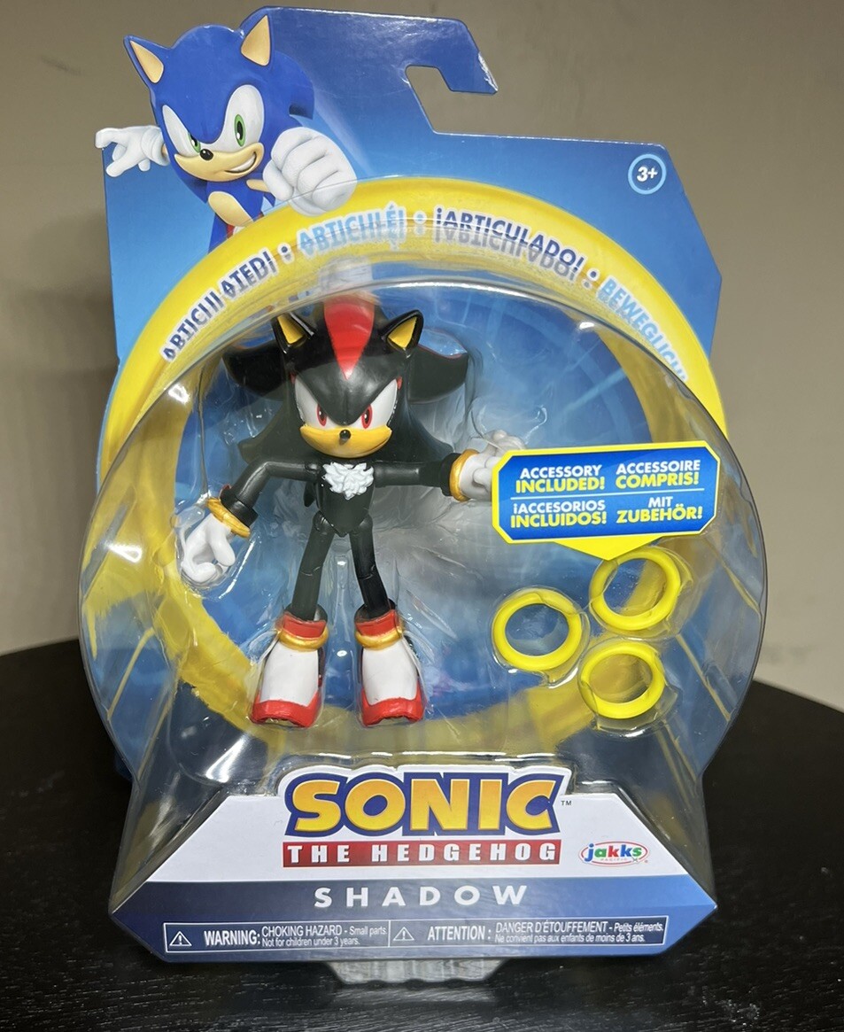 Jakks Pacific Sonic the Hedgehog Shadow with Rings 4