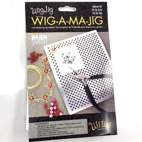 WIG-A-MA-JIG Tool Beadsmith Choose Deluxe Beginner Craft Wire Jewelry Making - Picture 12 of 24