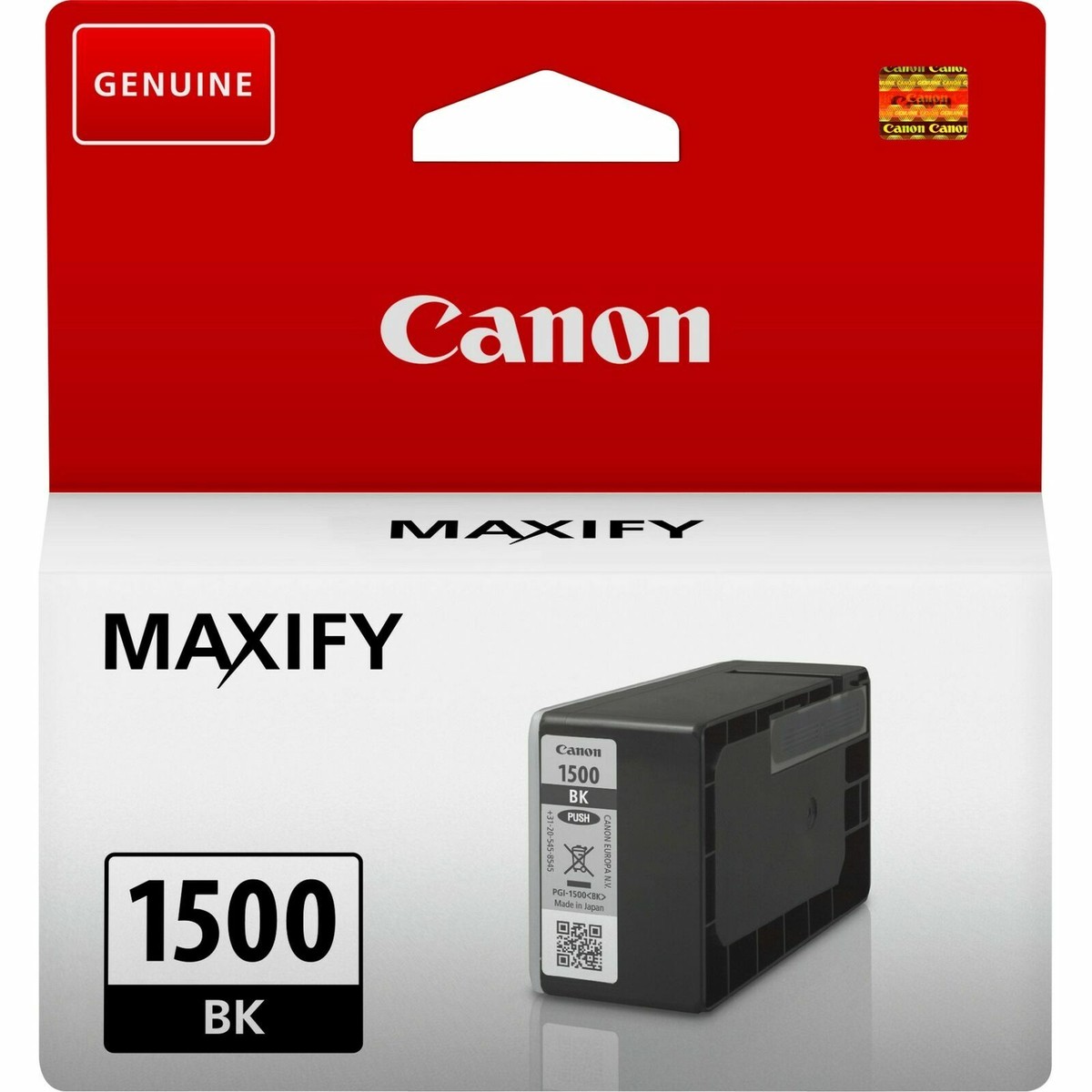 Lotto Cartucce Originali Canon PGI-1500 CMYK Per Maxify MB2750, MB2155, MB2050 – Made In Japan