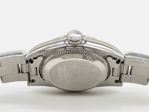 $12,000 Rolex Oyster 69160 No Holes Meteorite Diamond ROLEX Ladies Watch WTY - Picture 3 of 5
