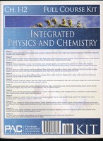 Integrated Physics And Chemistry Full Course Kit Integrated Physics And Chemistry Full Course Kit