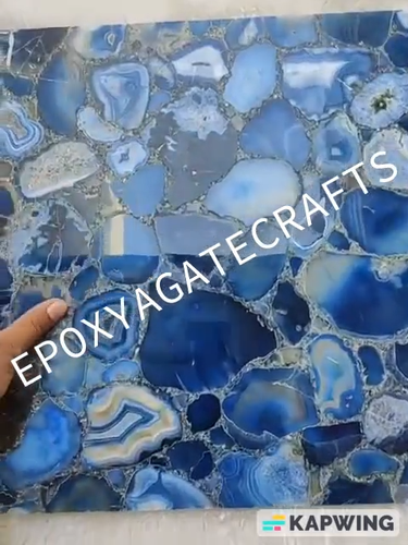 Blue Agate Wall Panel , Interior Wall Panel, Living Room Wall Panel Decor - Video 1 of 1
