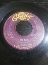 The Temptations "Nobody But My Baby (Talking 'Bout)/My Girl" 45 Northern Soul