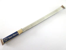 Vintage Rowi Fixo-Flex S 12mm Watch Strap Expanding Stainless Steel