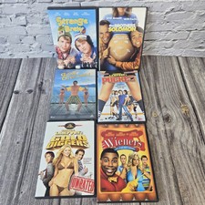 DVD Lot Of 6 Comedy Movies Various Titles Act...