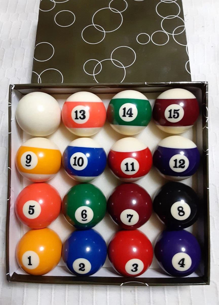 POOL BALLS 21 4