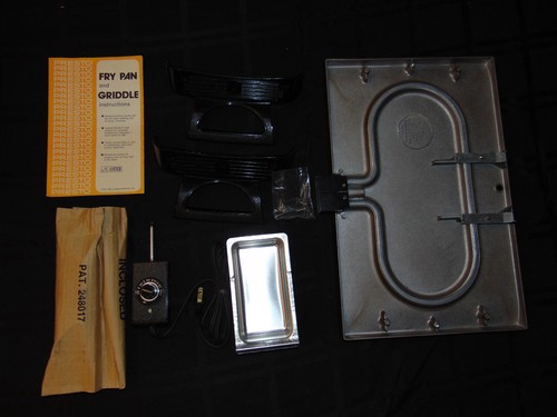 Neu NOS Vintage Presto Silverstone Familiengröße 17" Elektrogrill Modell 1814 - Bild 5 von 6