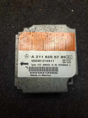 E9* Mercedes Benz W211 BJ2004 Airbag Steuergerät A 2118205785