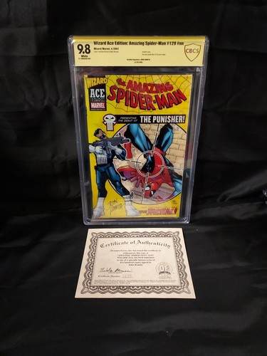 Amazing Spider-Man #129 #NN Graded CBCS 9.8 Signature Series, John Romita. 