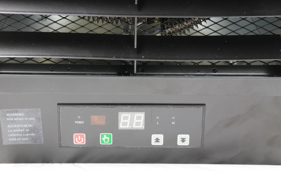 Dura Heat Hard-Wired Electric Garage Heater, Remote, Heats 1500 sq ft 34,120 BTU - Image 3 of 4