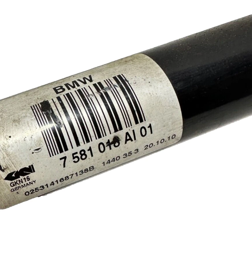 BMW OEM 528i REAR RIGHT PASSENGER SIDE AXLE CV SHAFT HALFSHAFT 2011-2016 - Image 4 of 4