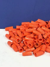 100-PK Screw-On Twist Wire Connectors Nuts 22-14 AWG Gauge Electrical NEW 10-153