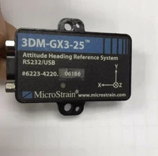 Used & Tested MICROSTRAIN 3DM-GX3-25 RS232/USB Inertial Measurement Sensor