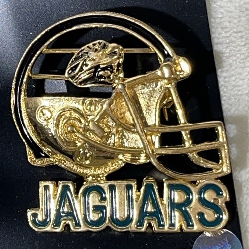 Jacksonville Jaguars Lot Of 2 Pin Official Licensed NFL Vintage Peter David Pins - Picture 3 of 6