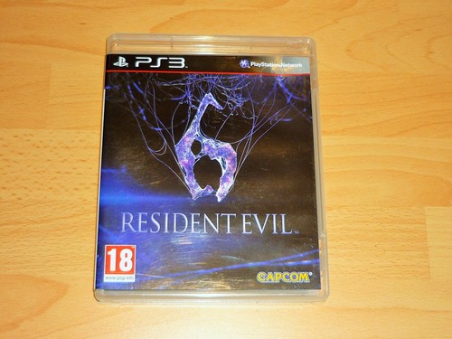 Jeu Resident Evil 6 PS3 Complet - Boîtier, Notice Et Disque - Action/Horreur