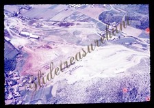 Korea Aerial View Village 1960s 35mm Slide