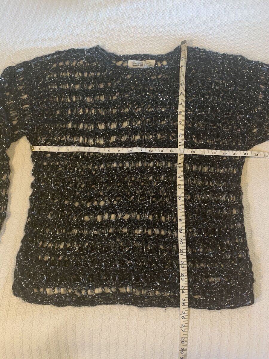 Vintage 90s Y2K Silver Mohair Crochet Sweater Open Knit Goth Punk Emo Grunge | eBay Vintage 90s Y2K Silver Mohair Crochet Sweater Open Knit Goth Punk Emo Grunge | eBay