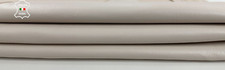 CREAM Soft STRETCH Backed Lambskin Sheep leather hides skins 4 sqf 1.0mm C2812