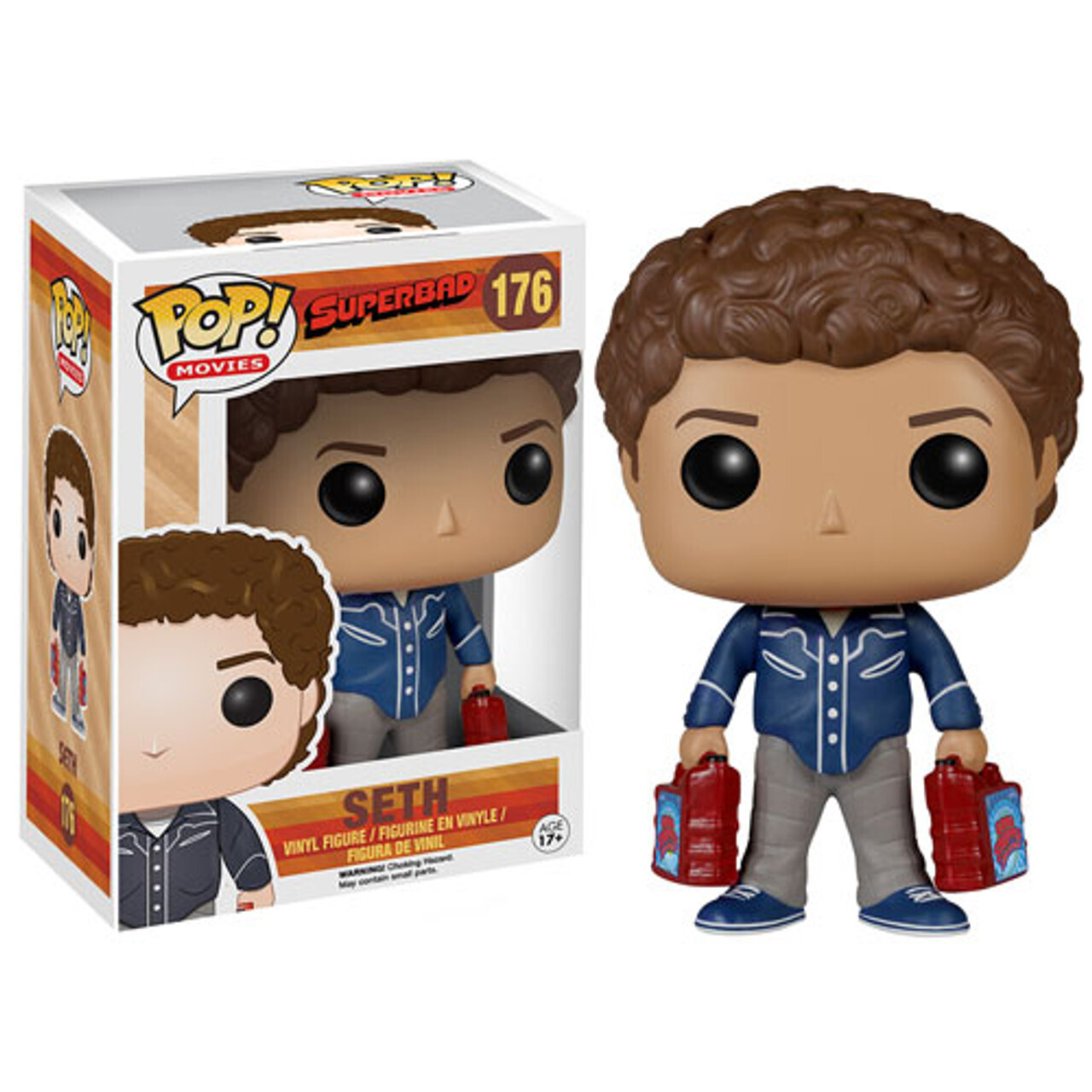En Oferta Funko Superbad Seth Pop! Vinyl Figure #176 With Pop Protector