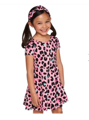 NWT 2t O 18m-24 m leopard kitty cat cheetah twirl dress birthday childrens  plac | eBay