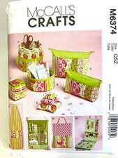 McCall's M6374 Sewing Pattern for Organizers Iron Board Cover, Storage Cases