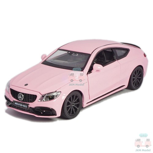 Mercedes C63 S AMG Coupe 1:32 Model Car Diecast Toy Vehicle Collection Gift Pink - Bild 8 von 12