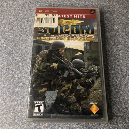 5 Socom U S Navy Seals Fireteam Bravo 2 Greatest Hits Sony Psp New Ebay