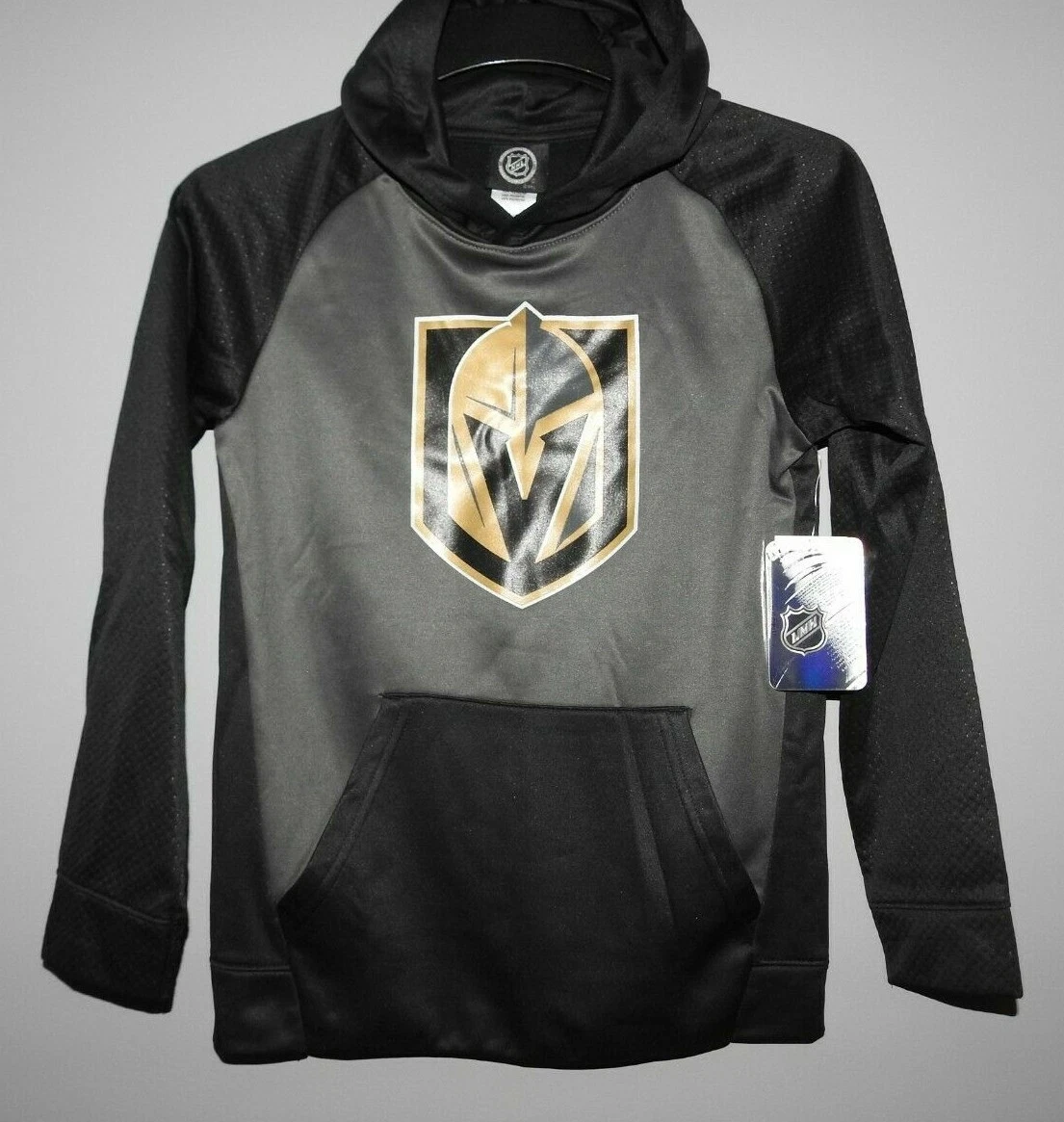 Sweat Capuche NHL Vegas Golden Knights Noir Or Taille M - Neuf Fanatics