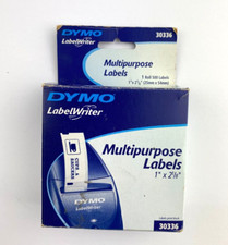 DYMO 30336 LW WHITE ADDRESS LABELS 1  x 2 1/8  - 500 LABELS