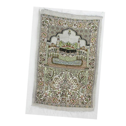 AU Islamic Prayer Mat Muslims Mat Thick Soft Prayer Rug for Eid Travel Ramadan - Picture 33 of 50