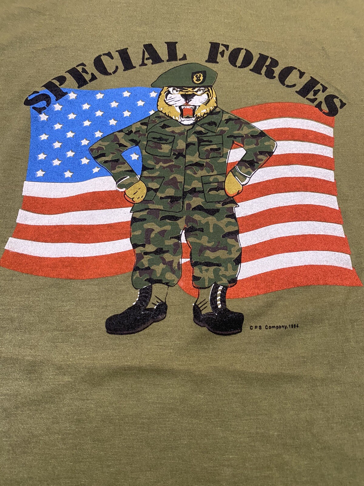 Vintage 1984 Special Forces Tiger USA Screen Stars So… Gem