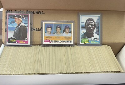 1981 Topps Baseball Cards Complete Set #1-726 | eBay